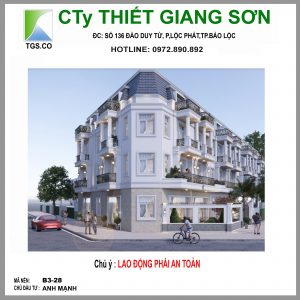 thiết kế dãy nhà phố